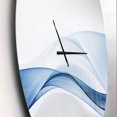 thumbnail image 2 of Designart Vague 3D d'éclaboussures d'eau horloge murale, 2 of 4
