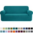 thumbnail image 1 of CHOK 2024 1-Piece Checks Stretch Sofa Cover Slipcover Couch Cover  Chair  Light Gray, 1 of 6