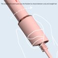 thumbnail image 3 of Mini Curling Iron, Curling Wand Mini Curling Iron Travel Curling Iron Fast Heat Multifunctional 2 In 1 Hair Straightener And Curler For Travel, 3 of 8