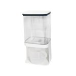 DOLITY Laverie Boîte à poudre Blanchisserie Distributeur Détergent Laverie Salle Décor Laverie Poudre 24.5cmx12,5cmx9,5cm