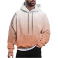 thumbnail image 1 of Rbaofujie Chandail à Col Rond pour Hommes Hommes Décontracté Mode Chandails à Capuche Col Rond Imprimé Chandail à Enfiler Manches Longues Hauts Chandail Chandails de Course pour Hommes, 1 of 6