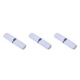 thumbnail image 1 of Maytalsory Tooth Brush Toothpaste Storage Box with Lid Portable Smooth Cases Chopsticks Forks Organizer Travel Office Party White 3Set, 1 of 6