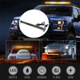 thumbnail image 4 of maskred 54CM Car Single Row Slim Led Single Row Strobe Light Warning Light Durable Red, 4 of 6