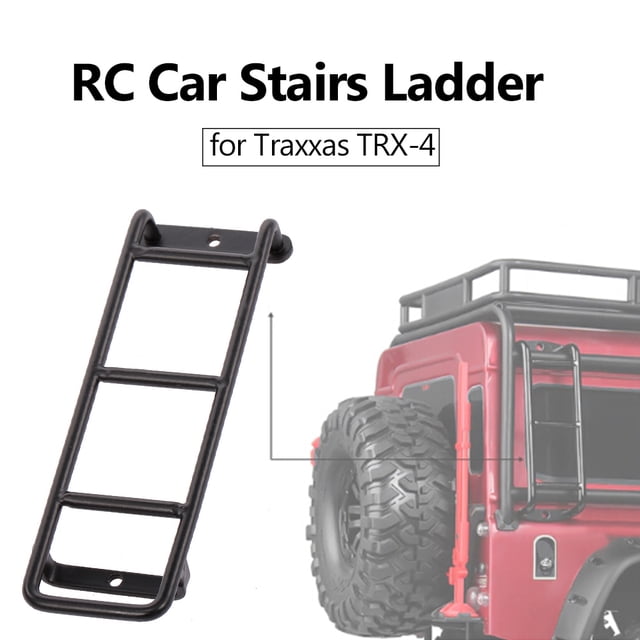 Échelle d'Escalier de Voiture Rc Mini Simulation en Métal Échelle à 3 Niveaux pour Décorer Traxxas -4 Camion Rc Crawler