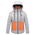thumbnail image 2 of Penkiiy Heated Jackets for Women Men USB Intelligent Constant Temperature Heated Windproof Plus Size Men And Women Winter 4 Heated Jacket Coat XL Gray, 2 of 4