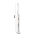 thumbnail image 3 of Toothbrush, 4 Brush Heads Toothbrush, 5 Cleaning Modes, IPX7-newly Upgraded Toothbrush, Longer Life, Faster Charging, 3 of 8