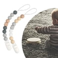 thumbnail image 3 of Pacifier Clip, Holder Teething Beads for Baby Girls C, 3 of 8
