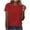 Red, variant on cfhntfmh T Shirts for Women Short Sleeve Crewneck Tops Summer Casual Breathable Clothes Solid Color Basic Tee Tshirt