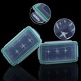 thumbnail image 4 of Fosa Plastic Battery Case,2 Pcs Hard Wear-resistant Plastic Case Waterproof 18650 Battery Holder Storage Box,Battery Case, 4 of 8