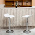 thumbnail image 3 of Heavenly Collection White Adjustable Stool, 3 of 9