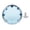 blue, variant on TISHITA Tambourine 10 inch Capoeira Double Row Hand Held Drum for School Child Dance blue