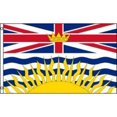 thumbnail image 1 of 10483 - Drapeau SOUVENIR de la Colombie-Britannique 3 X 5 Pi, 1 of 1