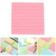 thumbnail image 1 of Plertrvy Cartes d'Index Colorées, Cartes Éclair Lignées, 3"x3", Rose, pour l'Étude et la Prise de Notes, 1 of 4