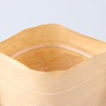 thumbnail image 3 of 50pcs Resealable Kraft Paper Bag Window Fruit Tea Gift Package Self Sealing 10x15+3cm, 3 of 7