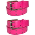 thumbnail image 1 of CTM® Kids' Leather Two Hole Jean Belt, 1 of 3