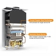 thumbnail image 3 of chauffe-eau sans réservoir au propane portable à l'extérieur, 3 of 7