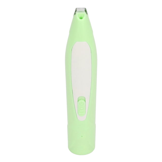 Electric Pet Hair Trimmer,LED Light Electric Pet Grooming Clippers Anti Clipping Design Pet Foot Hair Trimmer Easy to Use Precise Trimming Dog Shaver Clippers for Cats Dogs