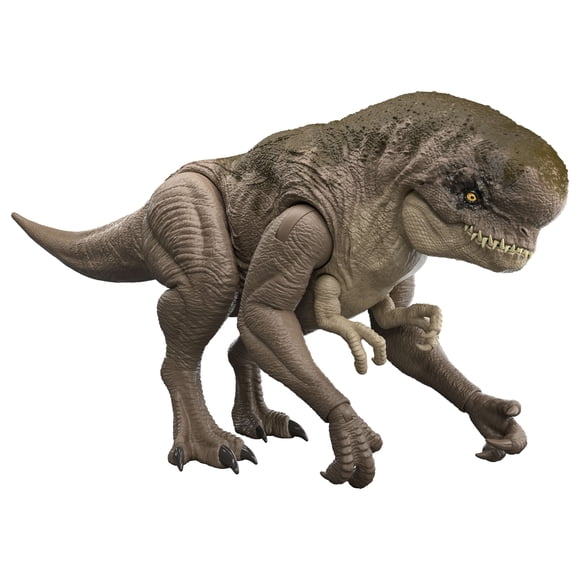 Jurassic World – Figurine articulée de dinosaure – Distortus rex, dinosaure méchant de 40,6 cm avec action de morsure