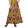 thumbnail image 1 of Moomaya Jupes Évasées Imprimées pour Femmes Vêtements Décontractés d'Été, 1 of 6