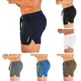 thumbnail image 4 of Men Running Shorts Jogging Bodybuilding Muscle Workout Training Sports Sportswear Fitness Exercise Gym, 4 of 5