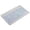 White(Monochrome backlight), variant on 10 inch Wireless Keyboard Ultra-thin Rechargeable Keyboard Three-system Compatible 7-color Monochrome backlight White