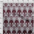 thumbnail image 2 of oneOone Cotton Poplin Fabric Swirl Ikat Print Fabric BTY 42 Inch Wide, 2 of 4