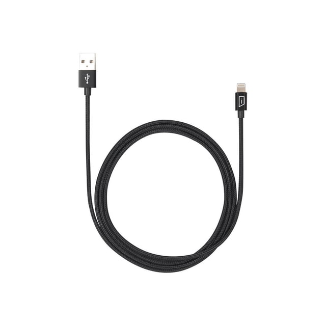 iStore - Câble de Foudre - USB Mâle à Lightning Mâle - 4 ft - Noir