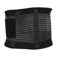 thumbnail image 1 of Unique Bargains Breathable Back Brace Lumbar Support Mesh Design Adjustable Straps Lower Back Brace Black Size 2XL, 1 of 7