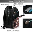 thumbnail image 4 of Vsdgher To The Best Mom Print Travel Laptop Backpack, Laptops Backpack with USB Charging Port, Water Resistant Computer Bag Gift for Men & Women, 4 of 7