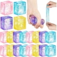 thumbnail image 1 of Large Squish Stress Toy Slow Rising Sensory Fidget, Glitter Effect For Anxiety Relief Hand Therapy And Calming Fun, 1 of 5