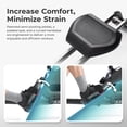 thumbnail image 2 of Sunny Health & Fitness Smart Silent Magnetic Rowing Machine with Aluminum Dual Slide Rail – Magnetic Resistance Rower Designed for Low-Impact Full-Body Workouts and Users up to 300 LB - SF-RW523021, 2 of 6
