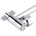 thumbnail image 5 of NUNADERNU Adjustable Shower Head Extension Arm 11 Inch Brass Shower Arm Extension Hardware Brushed Nickel Wall Mount Shower Head, 5 of 5