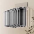 thumbnail image 3 of Plastic Garlic And Ginger Storage Basket With Wall Mount Adhesive Backing 10 cm x 10 cm x 11 cm For Kitchen Organization, 3 of 6