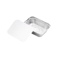 thumbnail image 2 of Disposable Aluminum Foil Pan Containers Takeout Pans with Lids for Baking Storing Heating Cooking Grilling Food 20PCS/Pack 750ML, 2 of 7