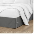 thumbnail image 2 of Swift Home Premium Bed Skirt 14-Inch Tailored Drop, 1 Pack, Twin, 2 of 5