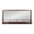 thumbnail image 2 of Kate and Laurel Jackson Metal Frame Mirror with Shelf, Bronze 18x40, 2 of 8