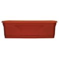 thumbnail image 2 of Southern Patio 36" Hanging Garden Box Planter in Terracotta (2 Pack), 2 of 7