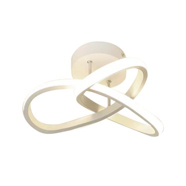 Tachiuwa Plafonnier à DEL Éclairage Intérieur Lampe de Plafond pour Maison Salle à Manger Couloir Noir