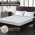 thumbnail image 2 of Giantex Heated Electric Mattress Pad, Detachable Electric Heating Warmer w/8 Temperature Regulation & 4 Mode Timing Function, Queen, 2 of 6