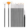 thumbnail image 2 of 15Pcs Nail Pen Exquisite Easy to Use Plastic Nail Art Drawing Liner for Salon, 2 of 8