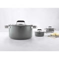 thumbnail image 2 of ZWILLING Pure Cookware Set, 6 Piece 18/10 Stainless Steel, Grey, 2 of 7