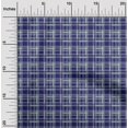 thumbnail image 1 of oneOone Viscose Chiffon Fabric Check Kasuri Print Fabric BTY 42 Inch Wide, 1 of 4