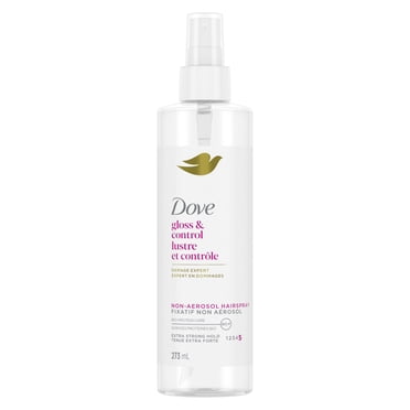 Dove Non-Aerosol Hairspray Gloss & Control Extra Strong Hold, 273 ml