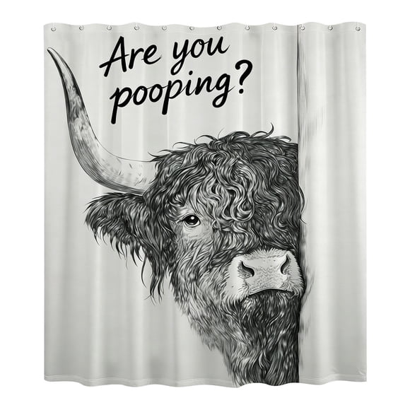 TIELUTT A Witty And Humorous Bathroom 3d Shower Curtain 96 Shower Curtains for Bathroom Extra Short Shower Curtain Liner Clear Shower Curtain Liners 84 Inches Long Extra Long Shower Curtain Liners 78