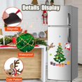thumbnail image 2 of Christmas Themed Magnetic Sticker, 2025 New Magnetic Christmas Tree for Refrigerator Decorations, Christmas Magnets for Refrigerator Santa Reindeer Magnets for Fridge Metal Door Garage (#C), 2 of 7