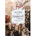 thumbnail image 3 of Darling Souvenir MADE WITH LOVE CustomWelcomeSignPainted Flower With BorderWelcomeTo Our Engagement Poster For Easel Party Collection- 18x 12, 3 of 5