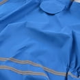thumbnail image 3 of Imperméable pour Grand Chien, Combinaison Imperméable Ajustable pour Animal, Manteau de Pluie Léger à Capuche avec Bande Réfléchissante, Bleu, 3 of 5