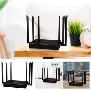 TopLLC Tools&Home Improvement WiFi 6 Router Wireless Internet High Speed Smart Router With 6 Omnidirectional Antennas Plug And Play WiFi Router