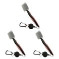 thumbnail image 3 of Redempat Brosse de Club de Golf en Acier Inoxydable Portable Couleur Unie Brosses à Chaussures Rose avec Couvercle 3 Ensembles, 3 of 6