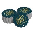 thumbnail image 1 of Inkdotpot Real Gold Foil Let Love Sparkle Wedding Tags Favor Hang Paper Tags 100 Pieces, 1 of 6